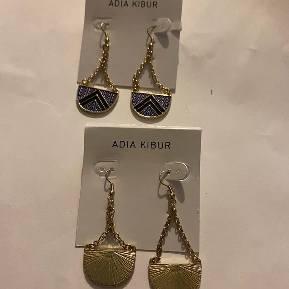 Brand New Adia Kibur Gold Fashion Earrings⭐️5 Star Review - Picture 5 of 5